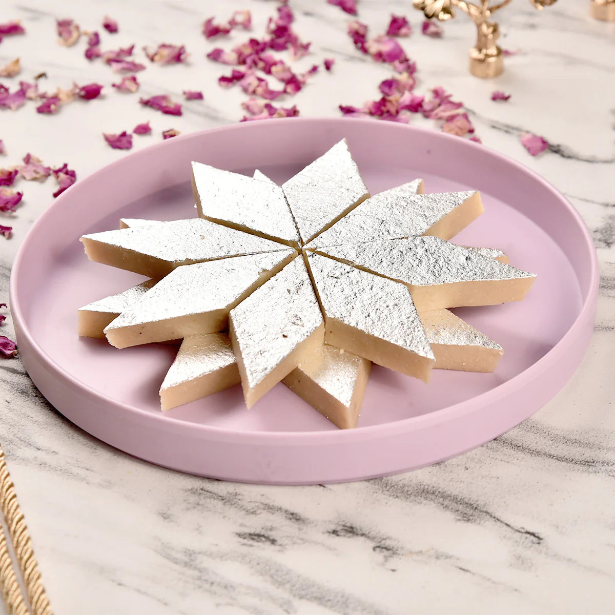 Dryfruits with Rakhi and Kaju Katli