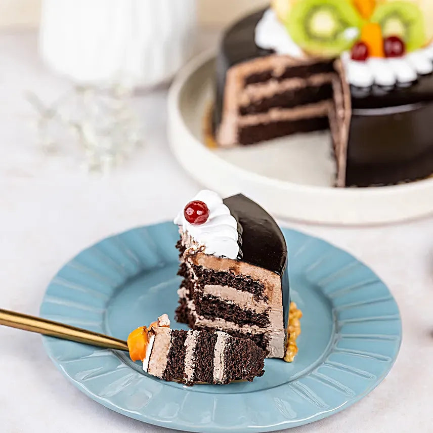 Fruit Chocolate Cake