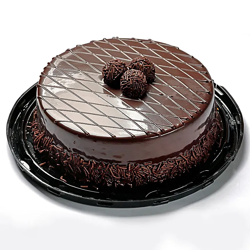 Heavenly Truffle Cream Cake
