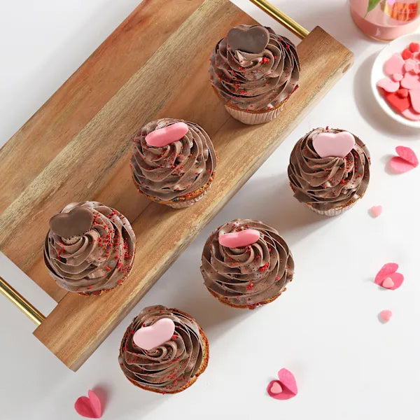 Cutie Pie Cupcakes - Set Of 6