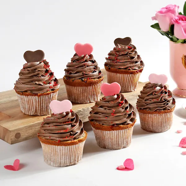 Cutie Pie Cupcakes - Set Of 6
