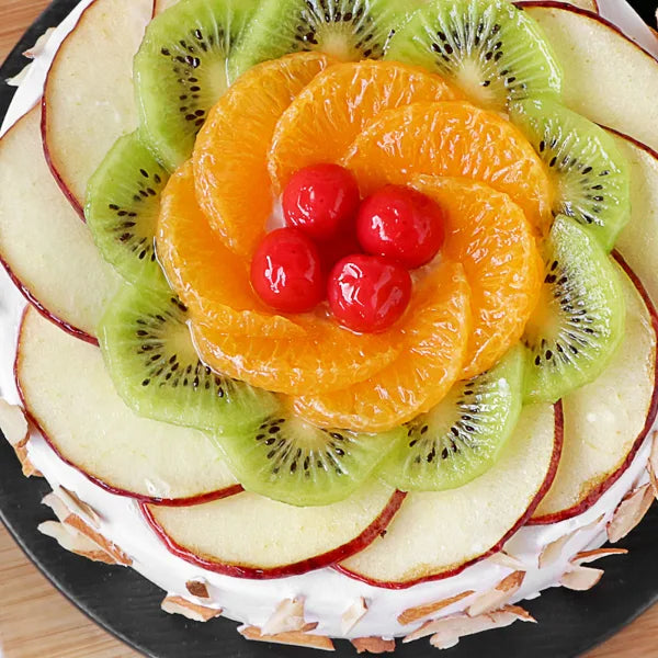 Fruit Burst Almond Cake (1 Pound)