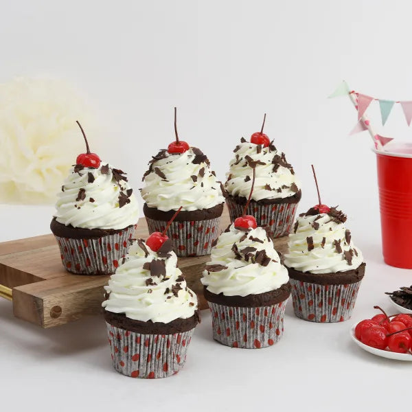 Yummy Black Forest Cupcakes