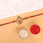 Ganesha Rakhi with Almonds and Cashew