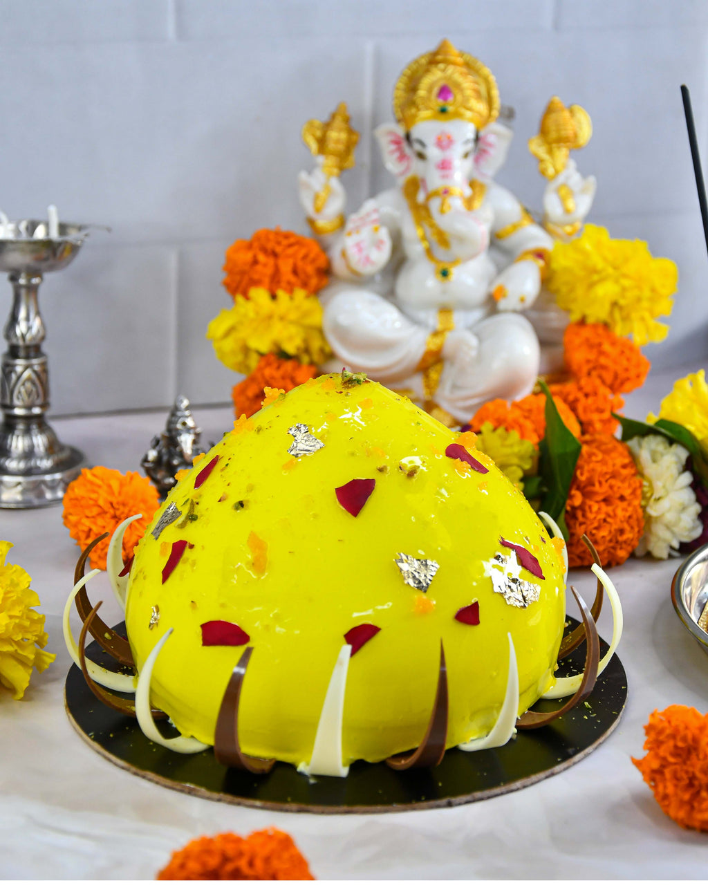 Rabdi Modak Cake