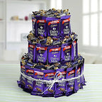 Beautiful Three Layer Chocolaty Wishes