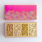 Bird Illustrated Dry Fruits Box By Kesar