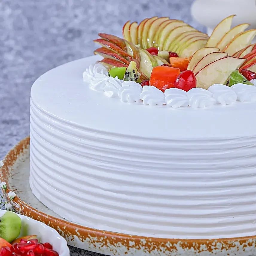 Exotic Fruit Medley Cake