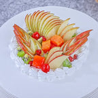 Exotic Fruit Medley Cake