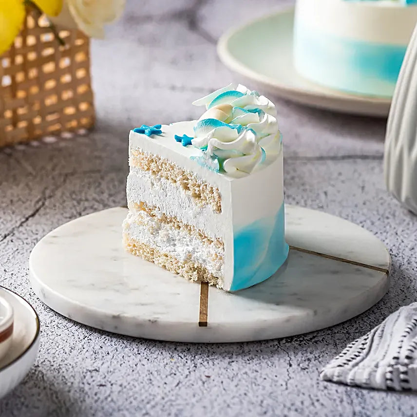 Floral Vanilla Cream Cake
