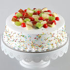 Fresh Fruit Vanilla Cake