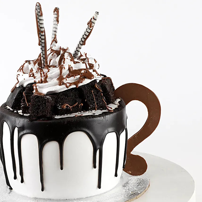 Frosty Mug Designer Truffle Cake