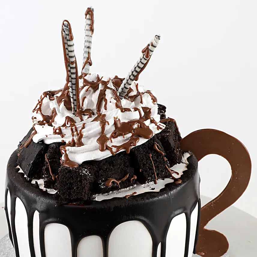 Frosty Mug Designer Truffle Cake