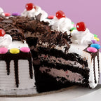 Gems On Top Black Forest Cake