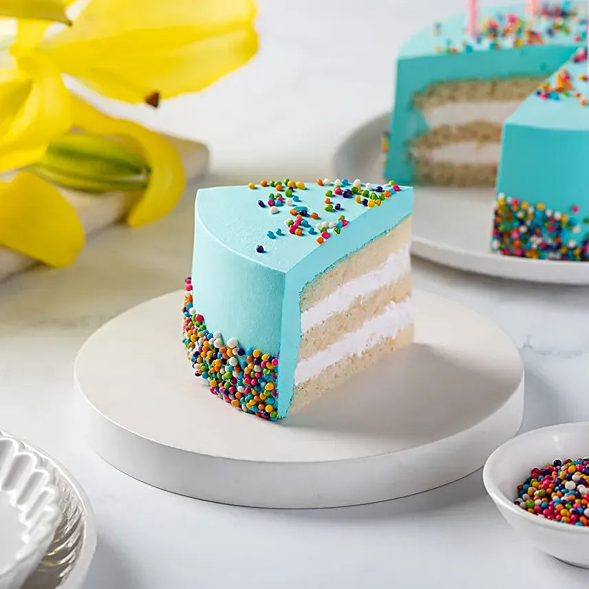 Heavenly Vanilla Cream Cake