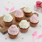 Assorted Vanilla Cupcakes (6 Pieces)