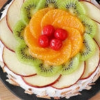 Fruit Burst Almond Cake (1 Pound)
