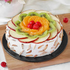 Fruit Burst Almond Cake (1 Pound)