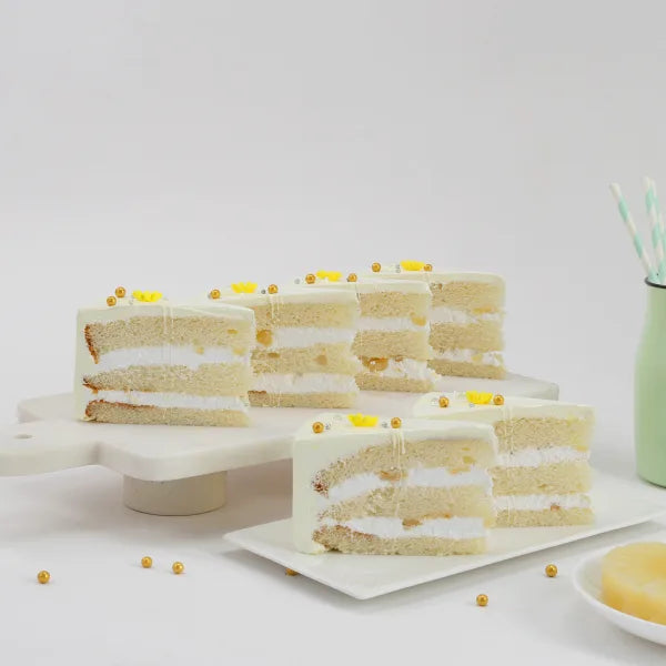Pineapple Cream Pastry (Set of 6)