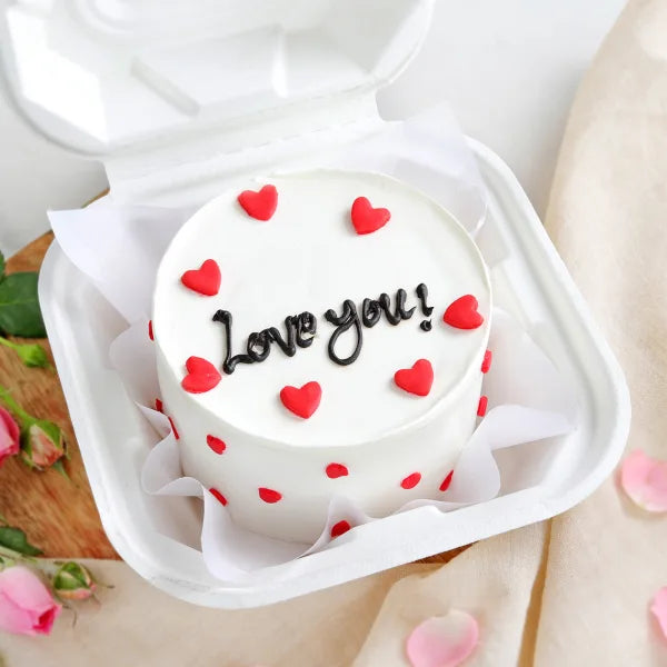 Sweet Hearts Delight Bento Cake 1 Pound