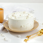 Velvet Pearl Vanilla Cake (1 Pound)