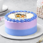 Rakhi Photo Cream Cake Combo for Bhai (1 Kg)