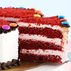 Red Velvet Gems Cake