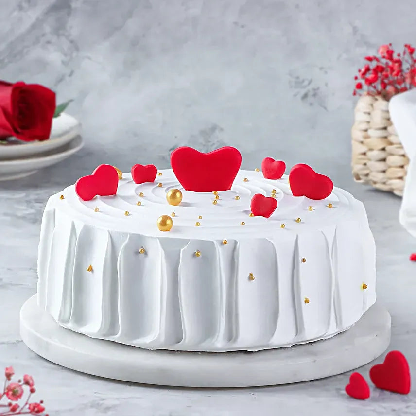 Red Velvet Romance Cake
