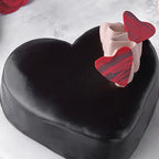 Truffle Heart Shaped Cake