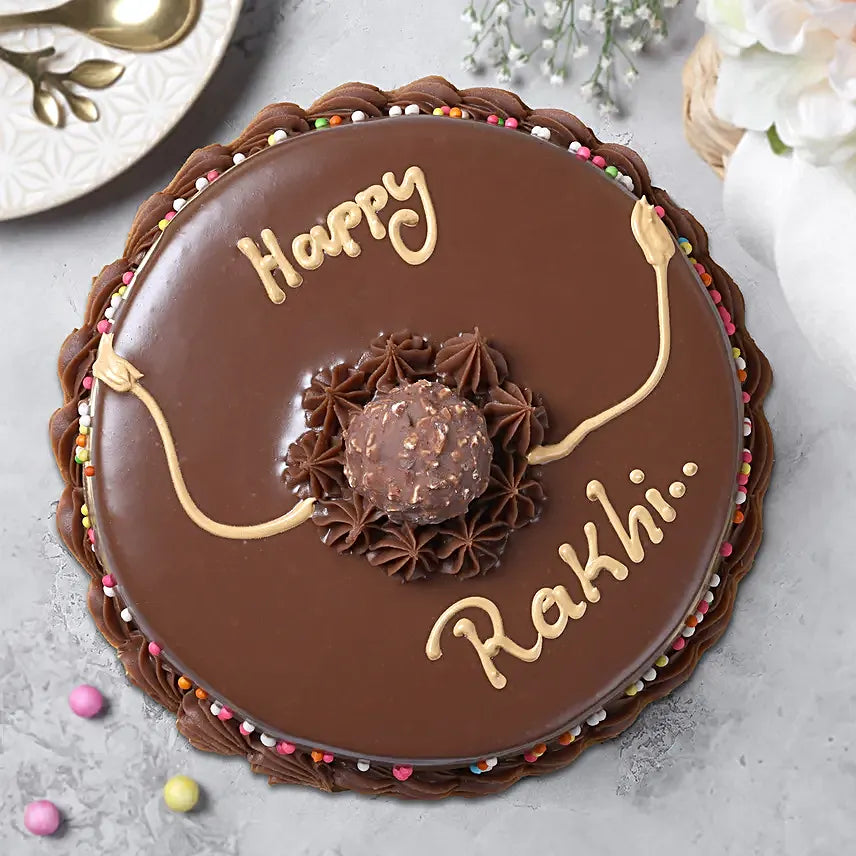 Truffle Love Rakhi Cake