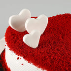 Heart Red Velvet Cake