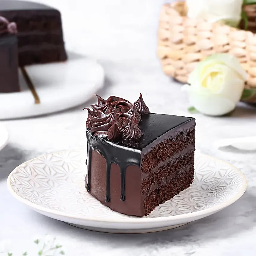 Velvety Chocolate Truffle Cake
