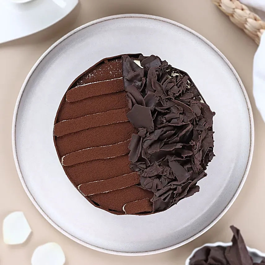 Whipped Black Forest Eggless Cream Cake